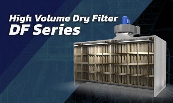 DF Series Spray Booth High Volume Dry Filter System