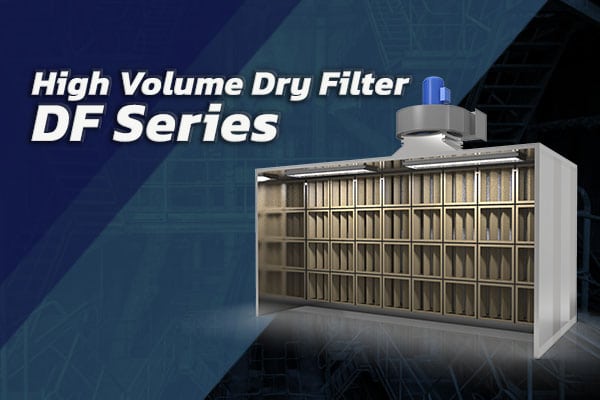 DF Series Spray Booth High Volume Dry Filter System