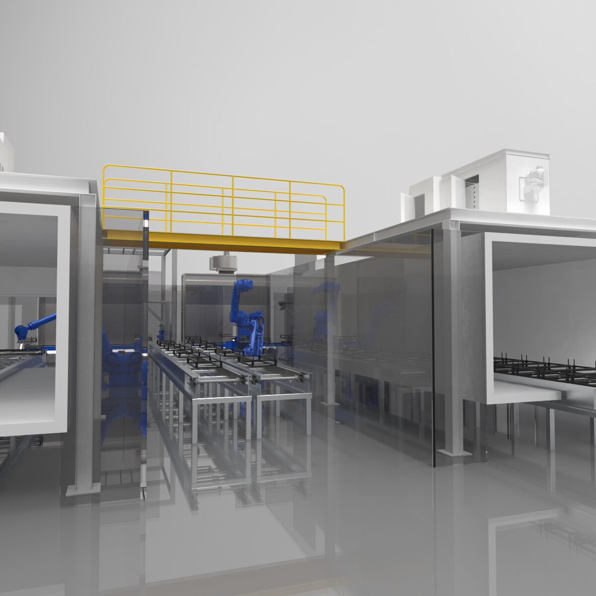Curing Oven for Paint Automation