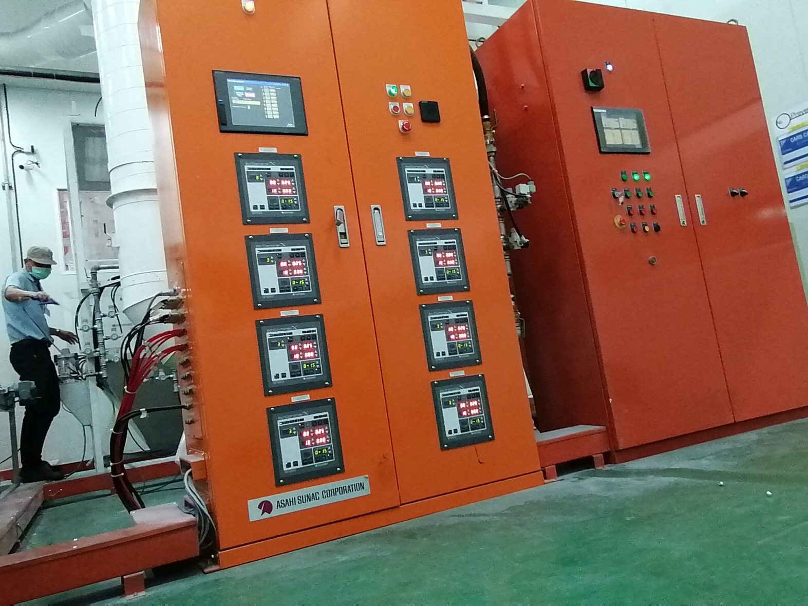 powder coating CONTROL PANEL