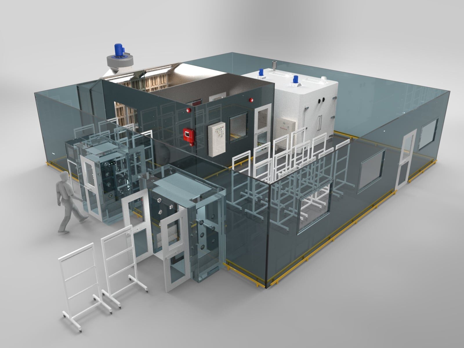paint booth dry booth