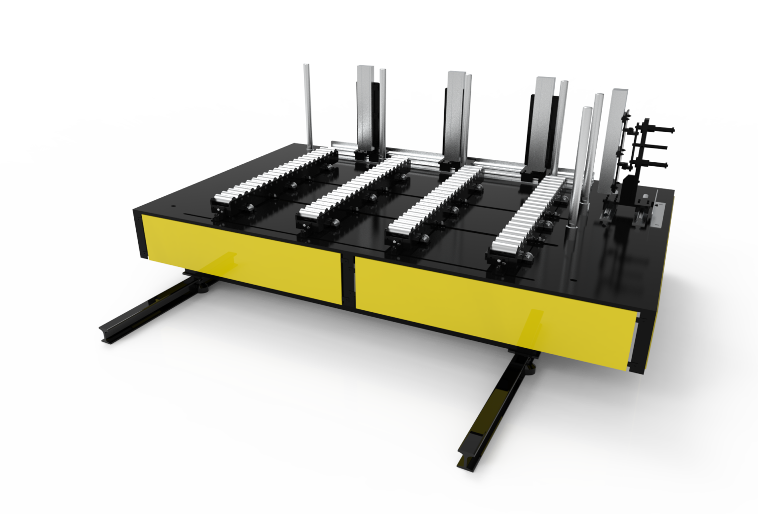 Blank destacking system for press line