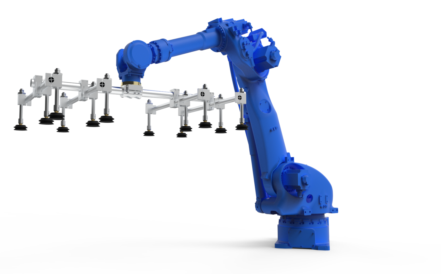 Robot de-stacker gripper