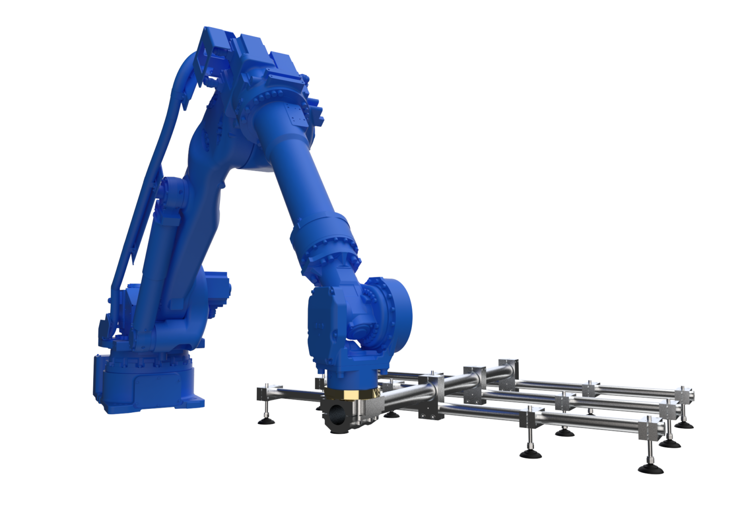 Press tending robot